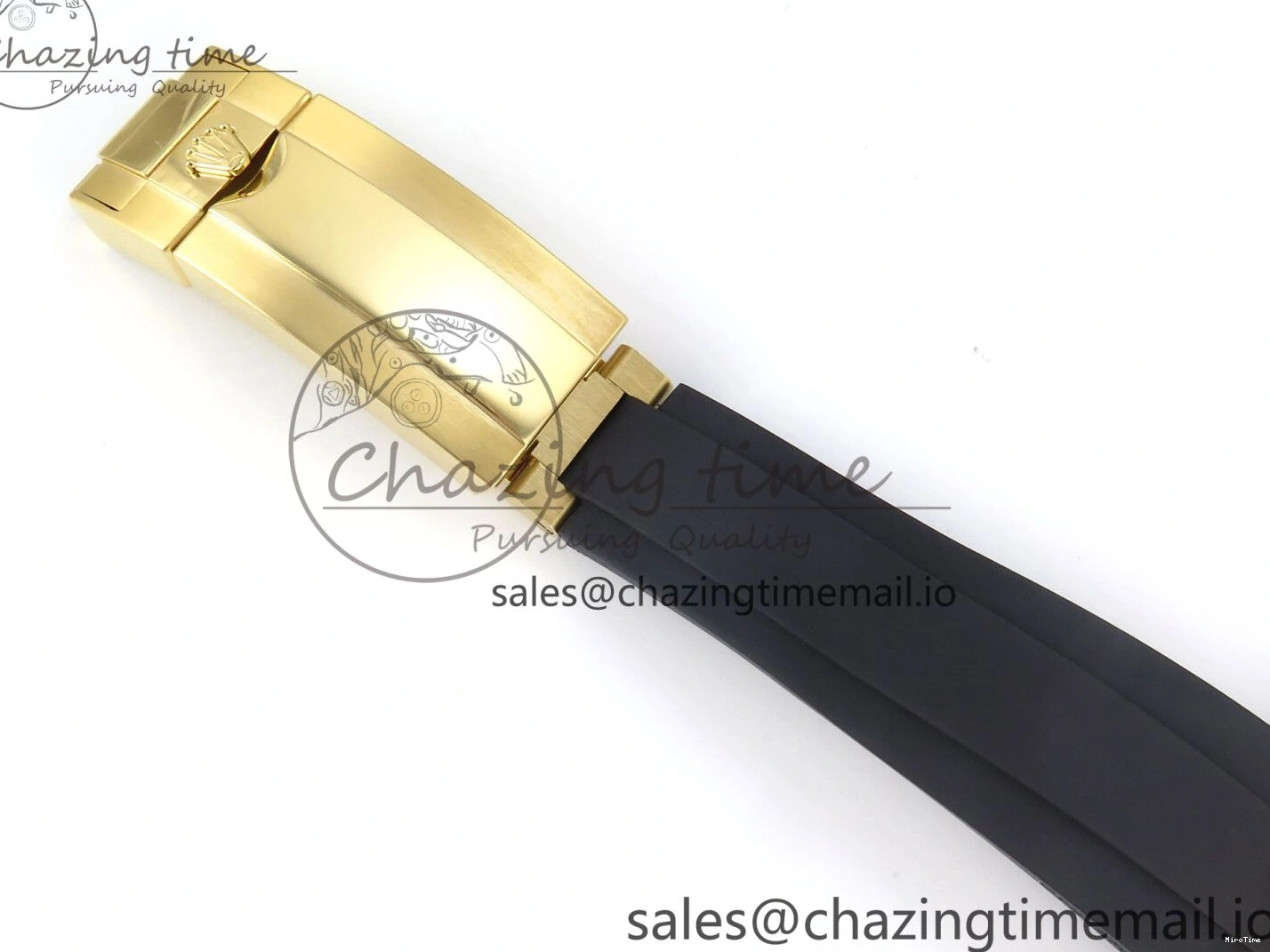 MiroTime 0208 Daytona 126518 QF 1:1 Best Edition Black YG Dial on Oysterflex Strap SH4131 V Functional 283